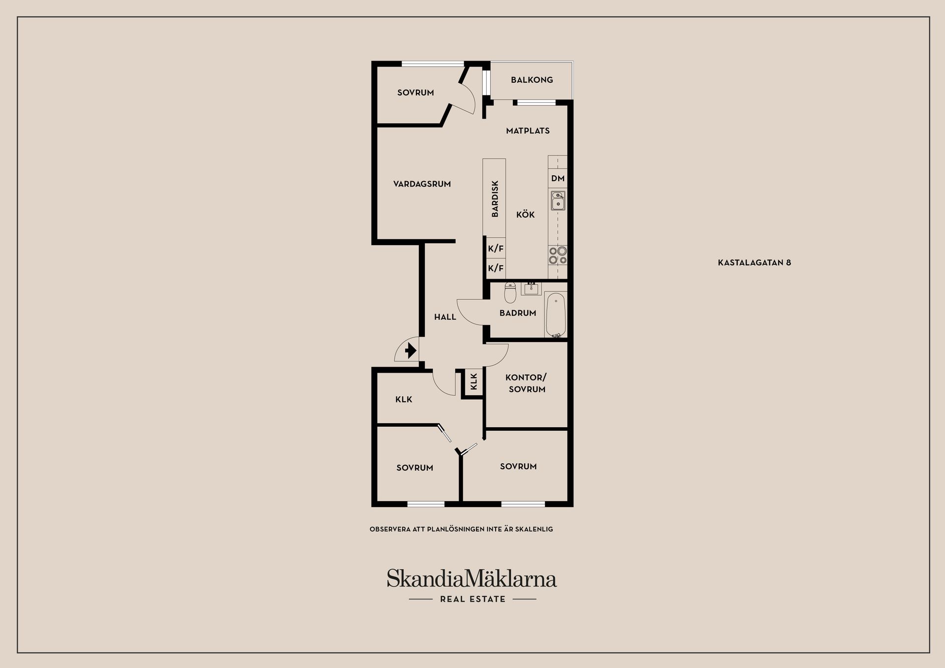 Bostadsrätt, Kastalagatan 8, Gula Komarken, Kungälv