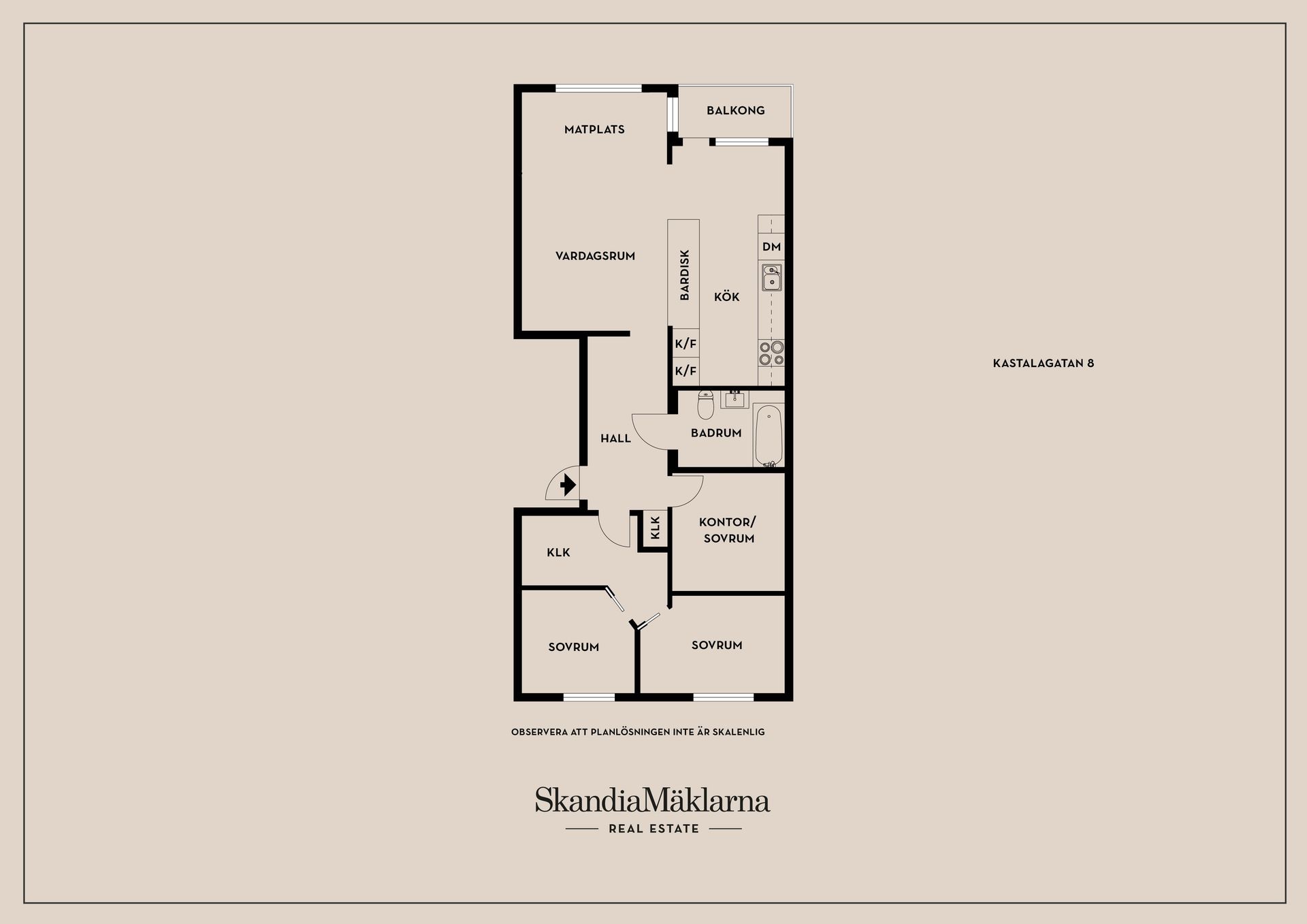 Bostadsrätt, Kastalagatan 8, Gula Komarken, Kungälv