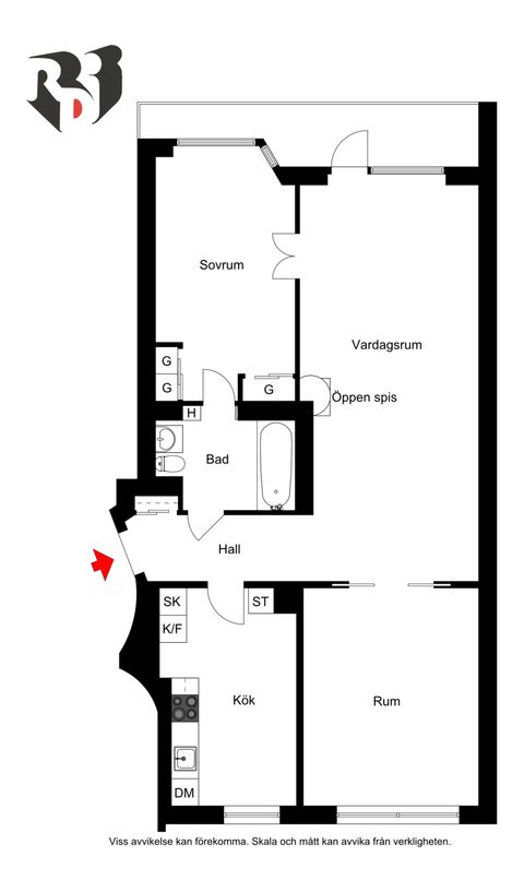 Bostadsrätt, Drottninggatan 67, Norr, Helsingborg, Helsingborg
