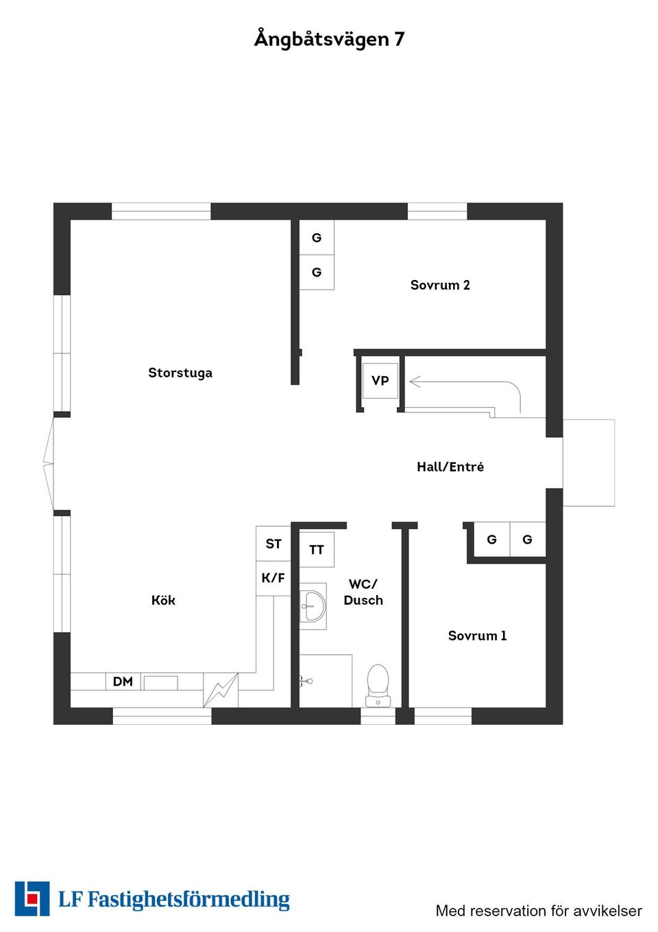 Villa, Ångbåtsvägen 7, Unnaryd, Hylte