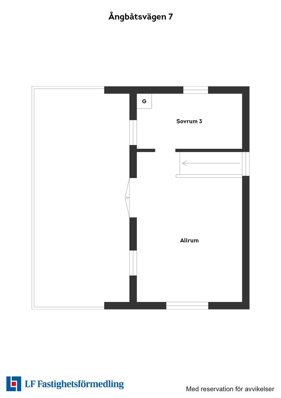 Villa, Ångbåtsvägen 7, Unnaryd, Hylte