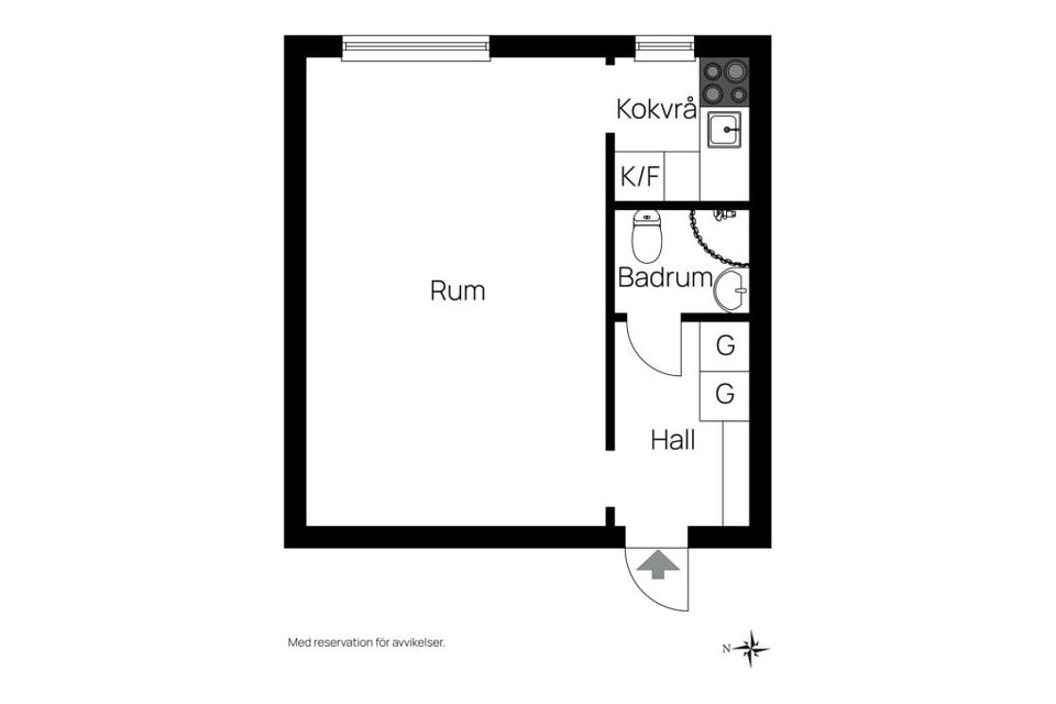 Bostadsrätt, Restalundsvägen 77, Centralt / Eklunda / Sörby, Örebro