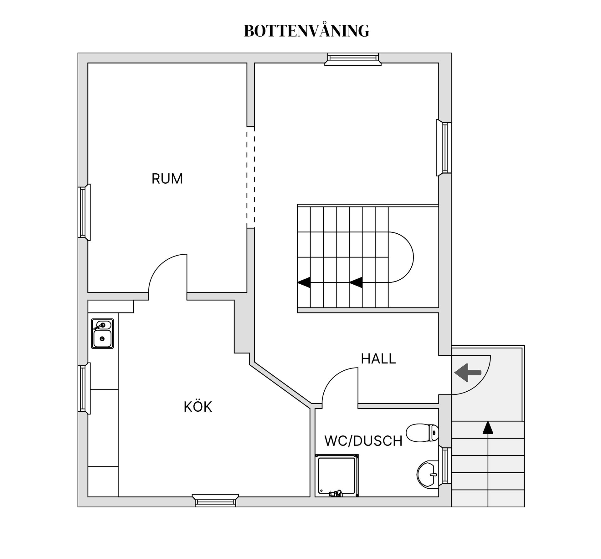 Villa, Kvarngatan 24, Åstorp