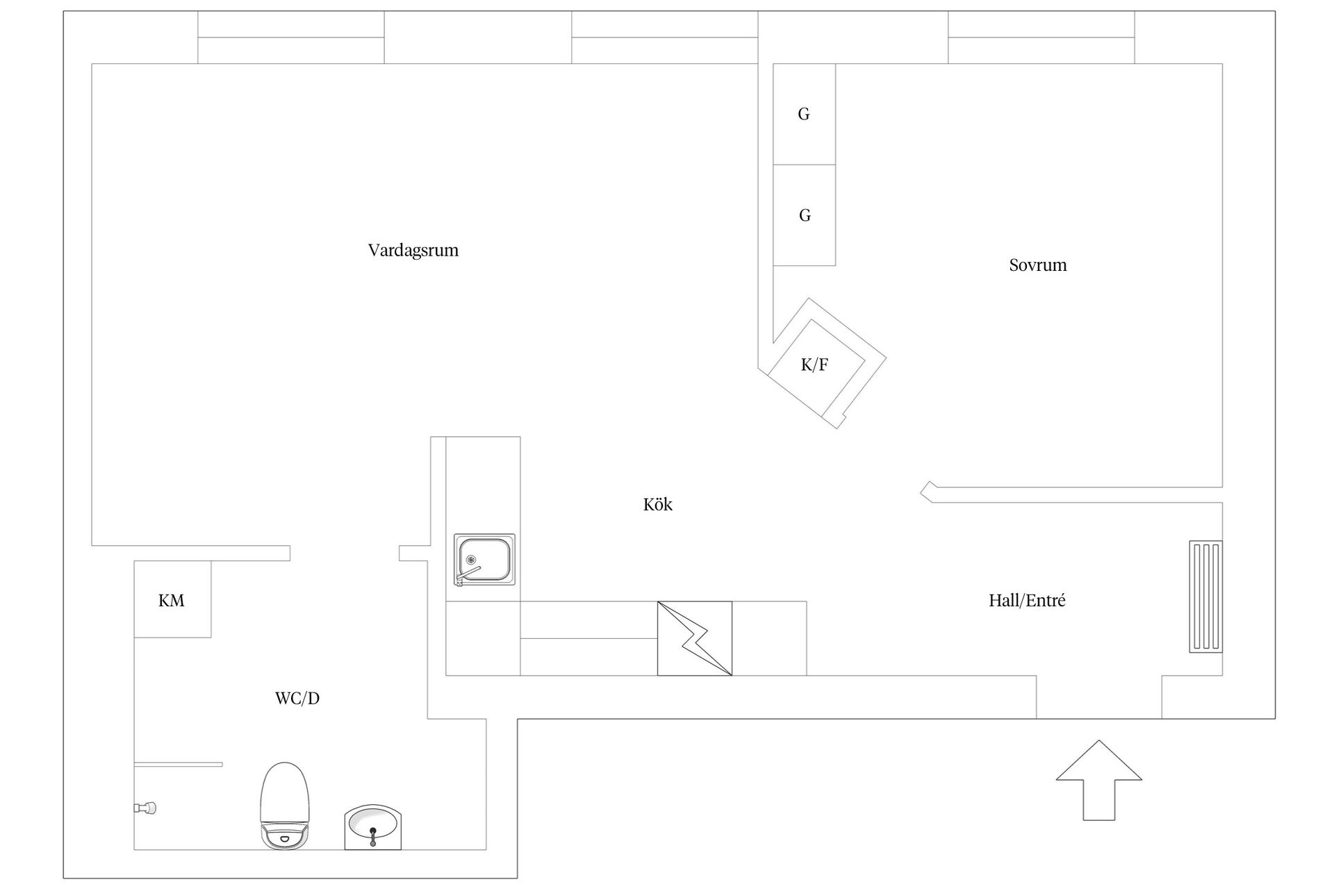 Bostadsrätt, Parkgatan 8A, Göteborg