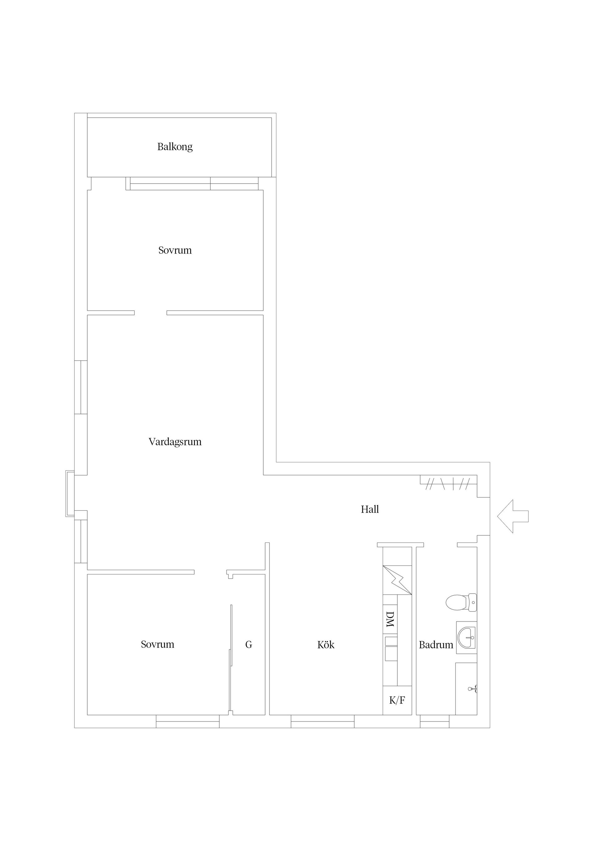 Bostadsrätt, Klasrovägen 28, Häggvik, Sollentuna