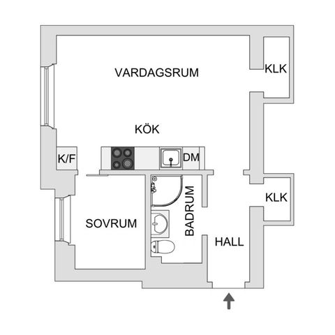 Bostadsrätt, Dalagatan 86D, 2 tr, Vasastan, Stockholm