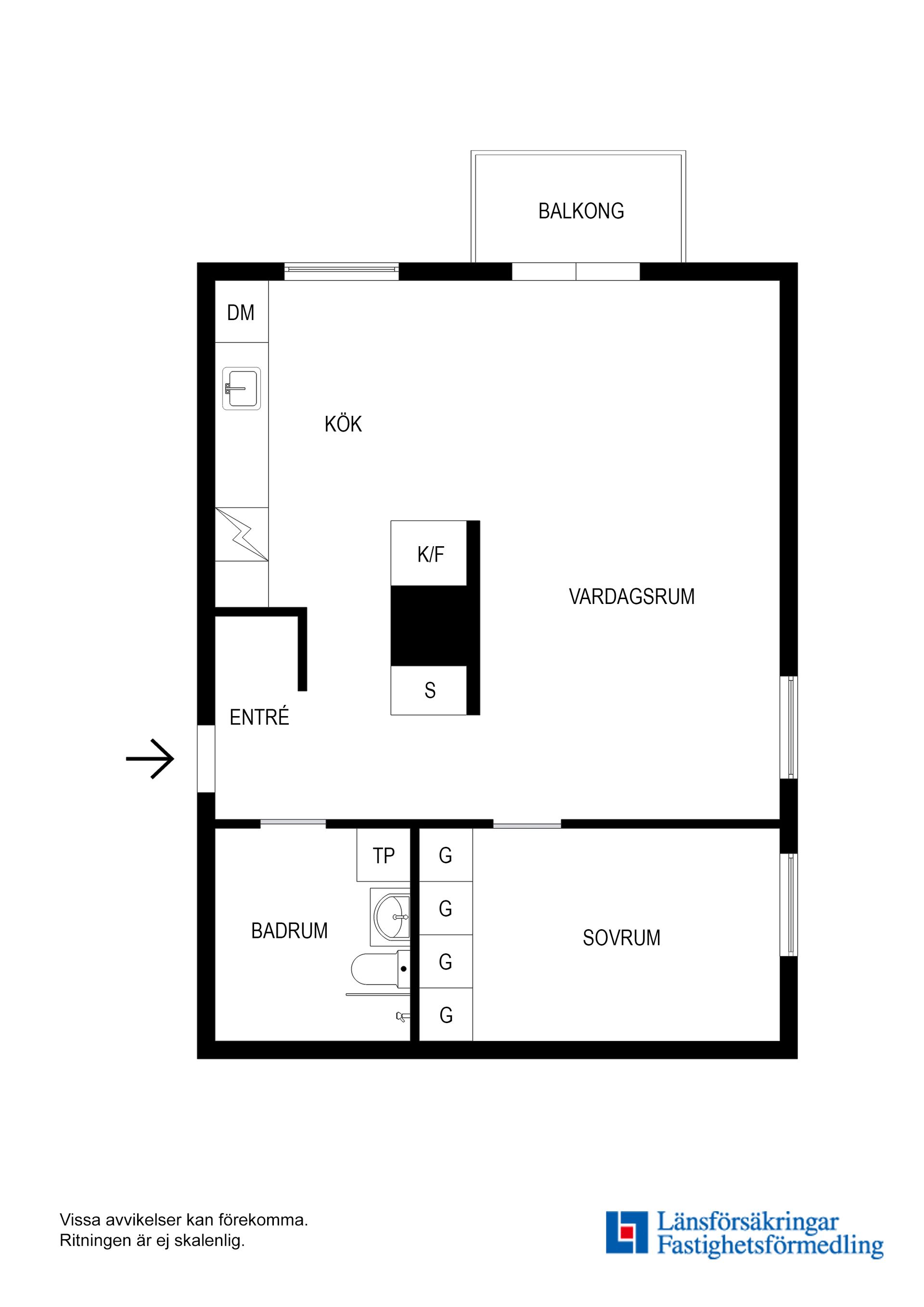 Bostadsrätt, Sörmlandsvägen 6, Edsängen, Sollentuna