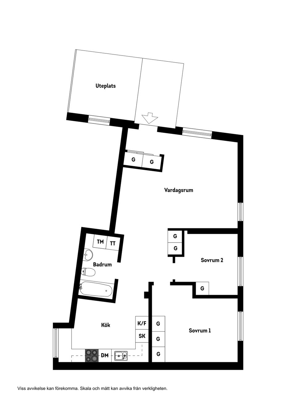 Bostadsrätt, Vasaloppsvägen 63, Västertorp, Stockholm