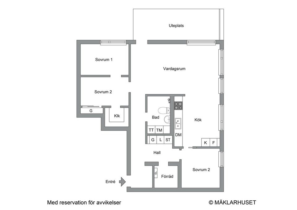 Bostadsrätt, Karlsbodavägen 44, Mariehäll, Stockholm
