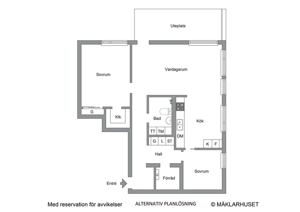 Bostadsrätt, Karlsbodavägen 44, Mariehäll, Stockholm