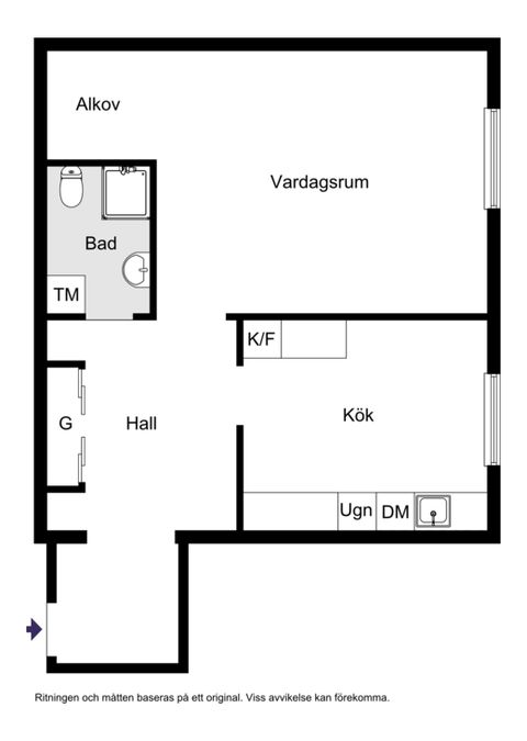 Bostadsrätt, Järnvägsgatan 70, Centrala Sundbyberg, Sundbyberg