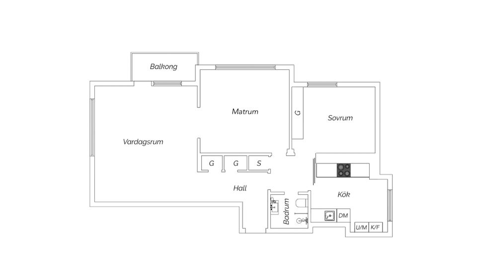 Bostadsrätt, Östra Ryttmästaregatan 15B, Slottsstaden, Malmö