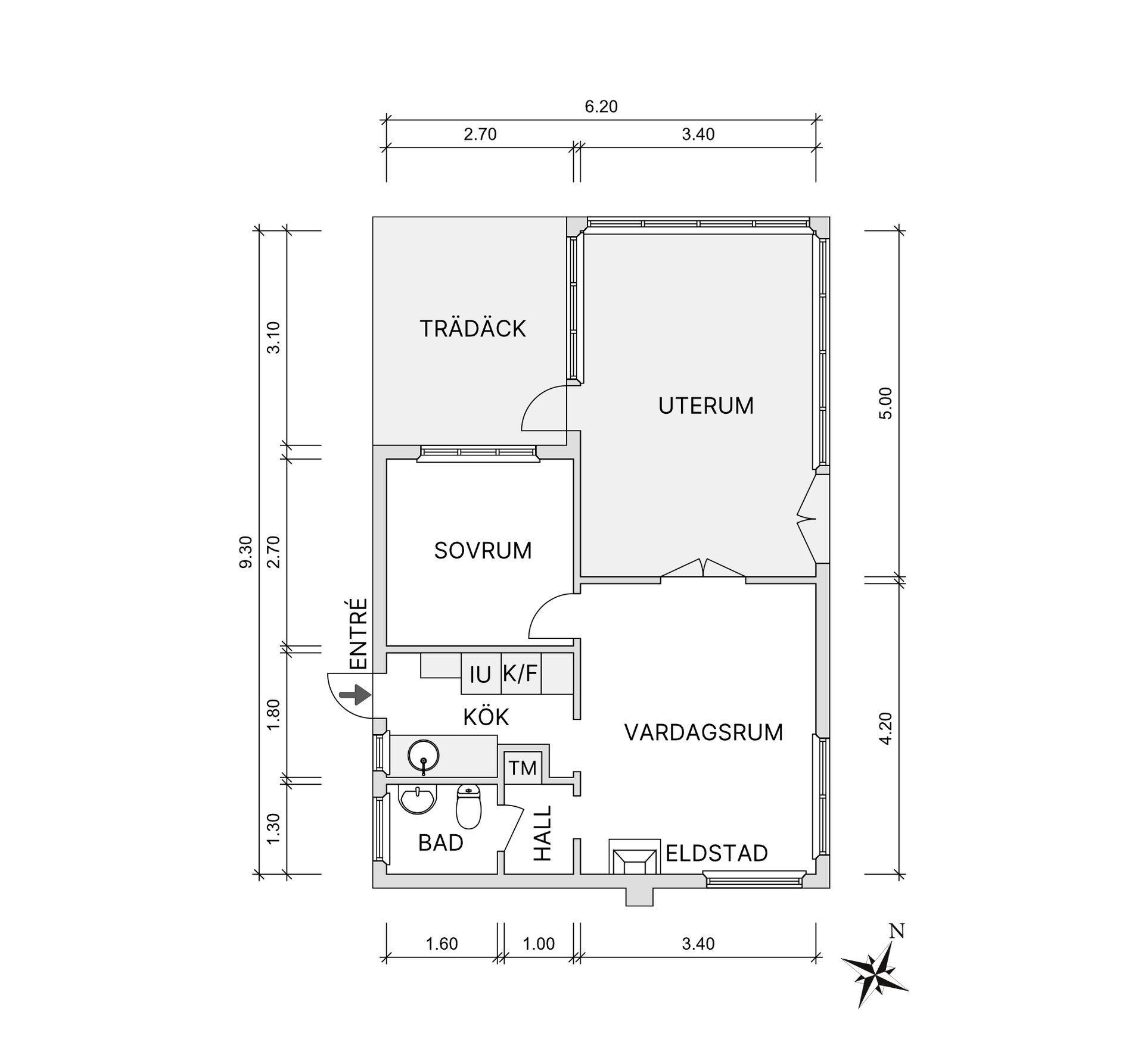 Fritidshus, Karins väg 7, Örkelljunga