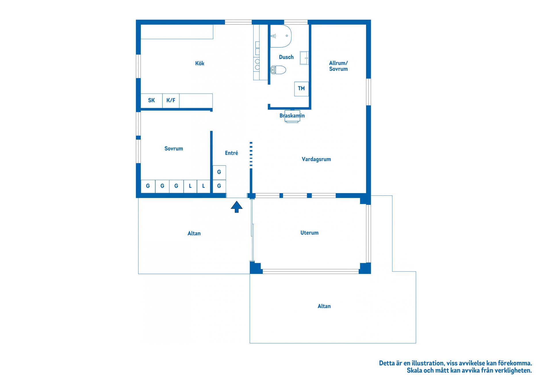 Fritidshus, Hultvägen 6, Hjälmsätter, Katrineholm