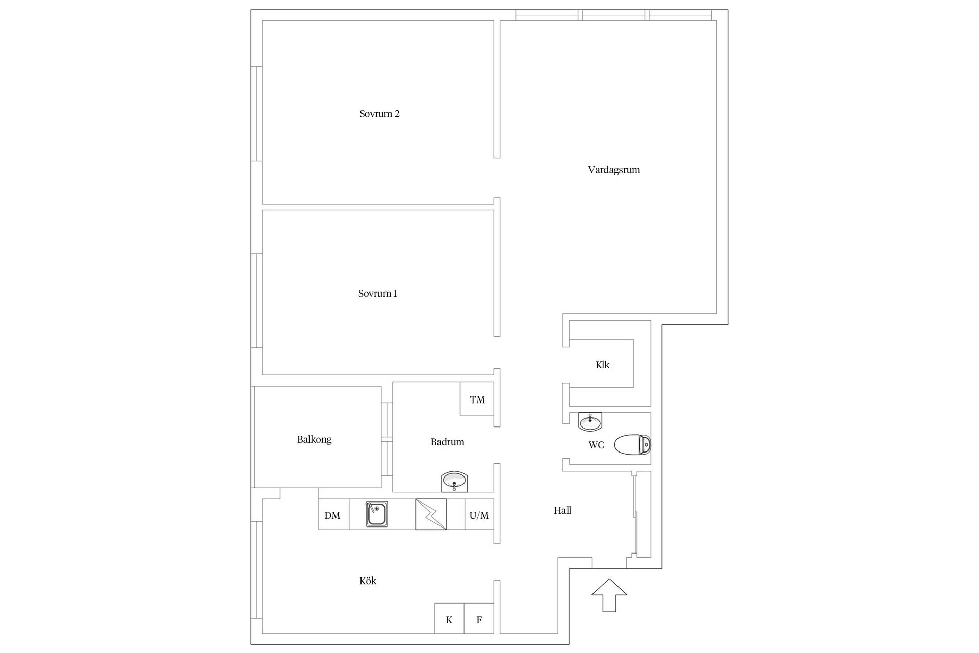 Bostadsrätt, Skrakgränd 1, Fagersjö, Stockholm