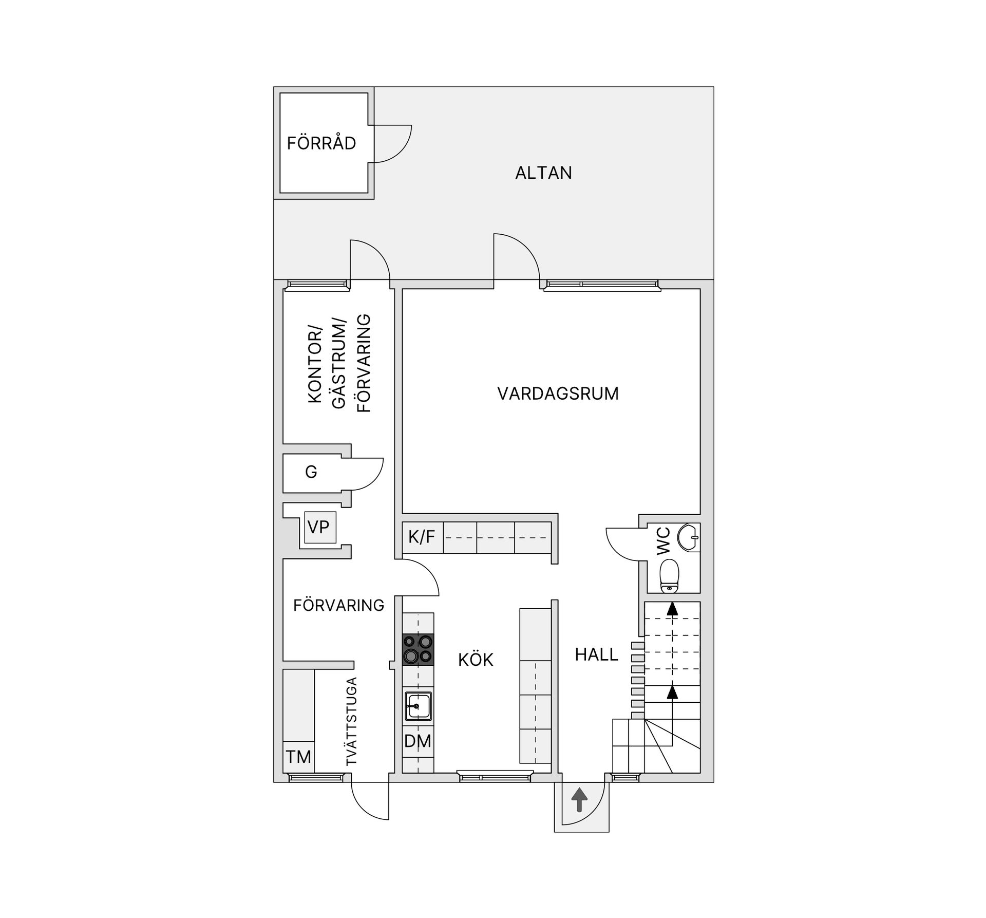 Villa, Radhus, Sjösalagatan 11, Vålberg, Karlstad