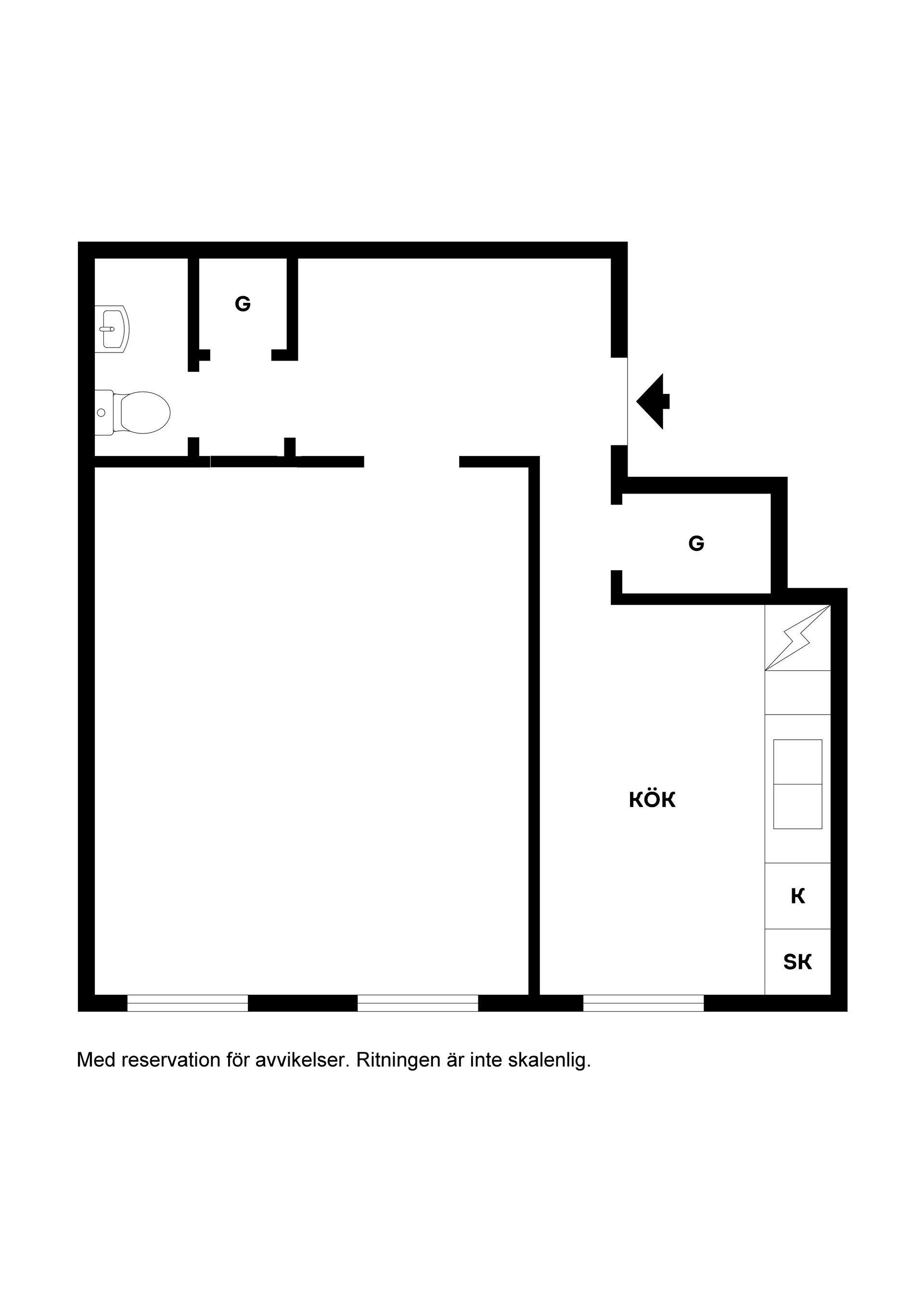 Bostadsrätt, Hansagatan 5, Centralt, Trelleborg , Trelleborg