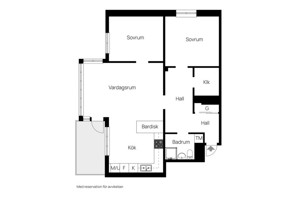 Bostadsrätt, Tomtegränd 2, 2 tr, Rotsunda, Sollentuna