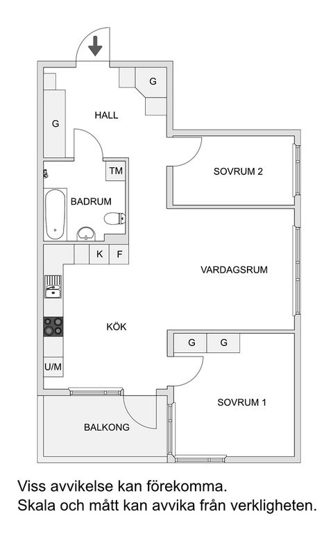 Bostadsrätt, Wesströms väg 4, Rotsunda, Sollentuna