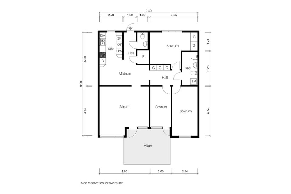 Bostadsrätt, Solbo 40, Solbo, Härryda
