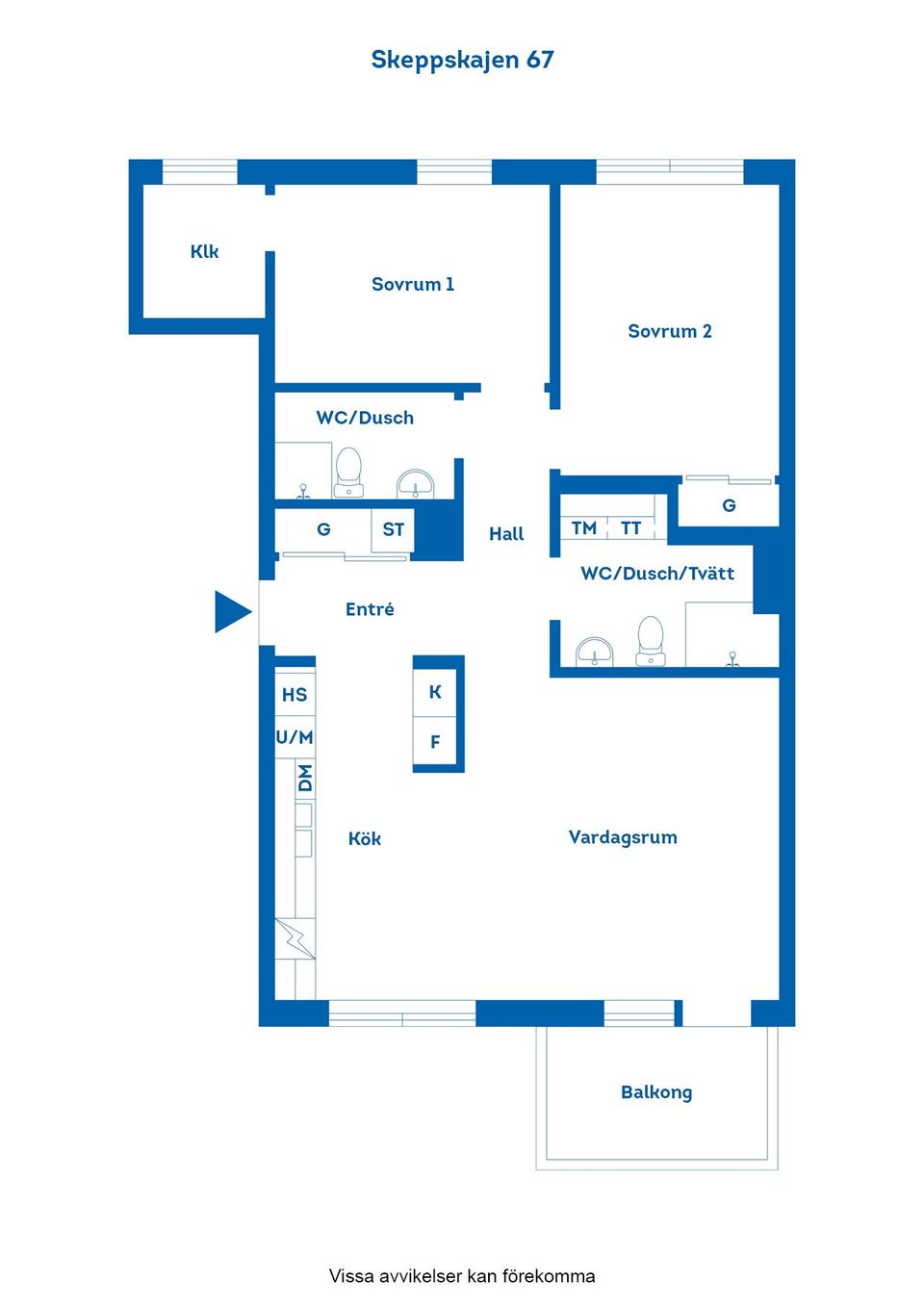 Bostadsrätt, Skeppskajen 67, Inre Hamnen, Norrköping