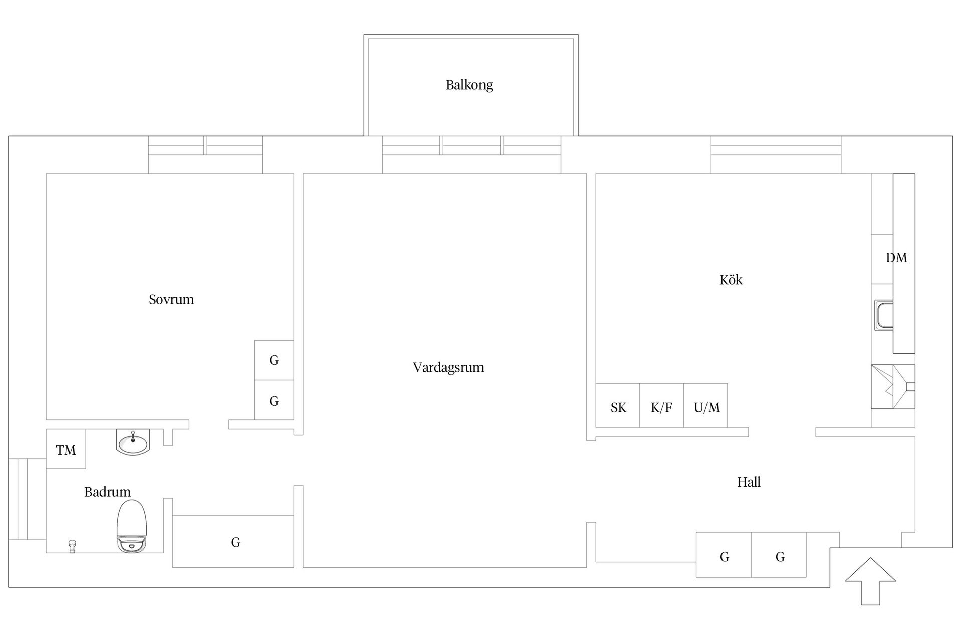 Bostadsrätt, Torstensonsgatan 9, Lugnet, Borås
