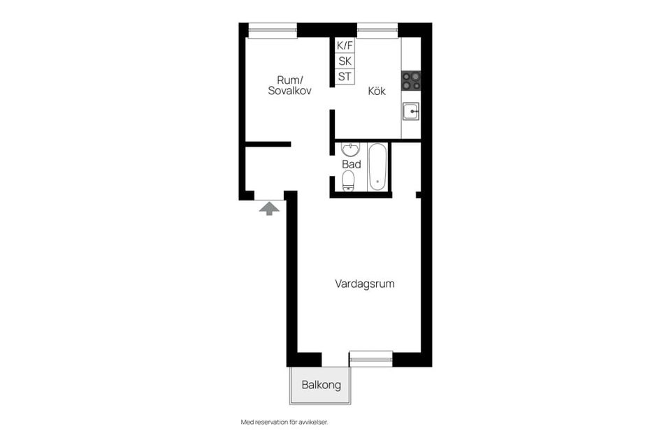 Bostadsrätt, Järnvägsgatan 39 A, Visby - Söder, Gotland