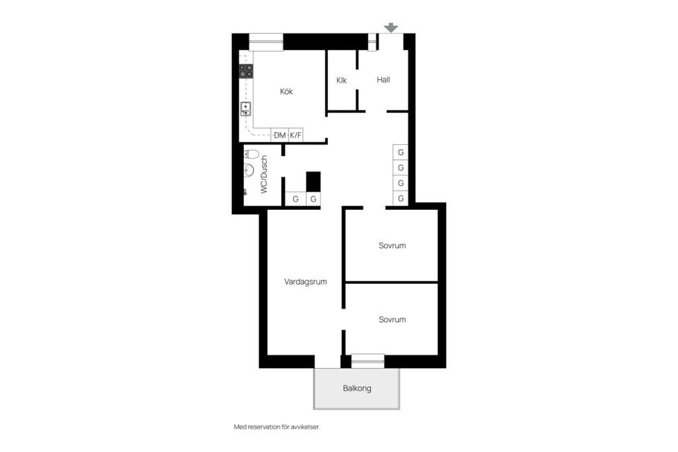 Bostadsrätt, Paviljongvägen 21 A, Sidsjön, Sundsvall