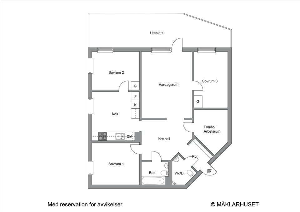 Bostadsrätt, Bäckbornas Väg 37, Beckomberga, Stockholm
