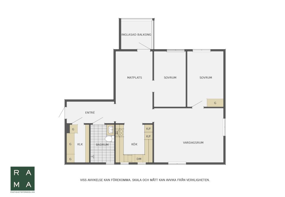 Bostadsrätt, Gärdsgatan 8, Odal/Vilan, Kristianstad