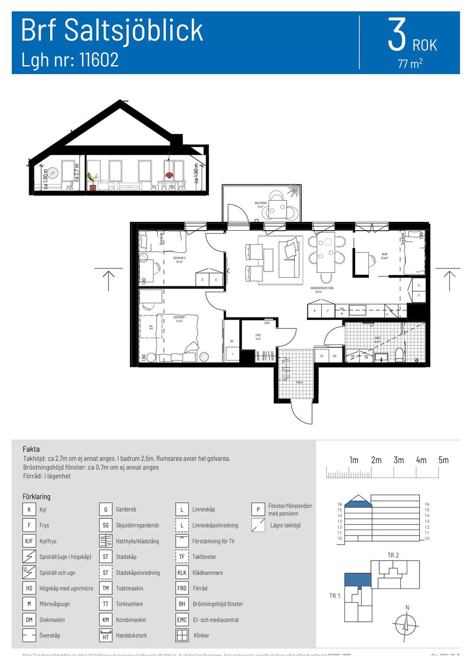 Bostadsrätt, Fisksätravägen 28A, lgh 11602, Fisksätra, Nacka