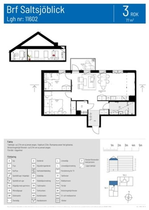 Bostadsrätt, Fisksätravägen 28A, lgh 11602, Fisksätra, Nacka