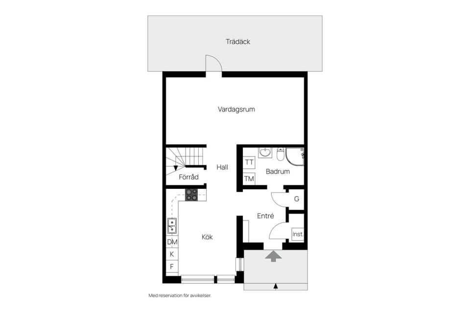 Radhus, Linneagården 8A, Häljarp, Landskrona