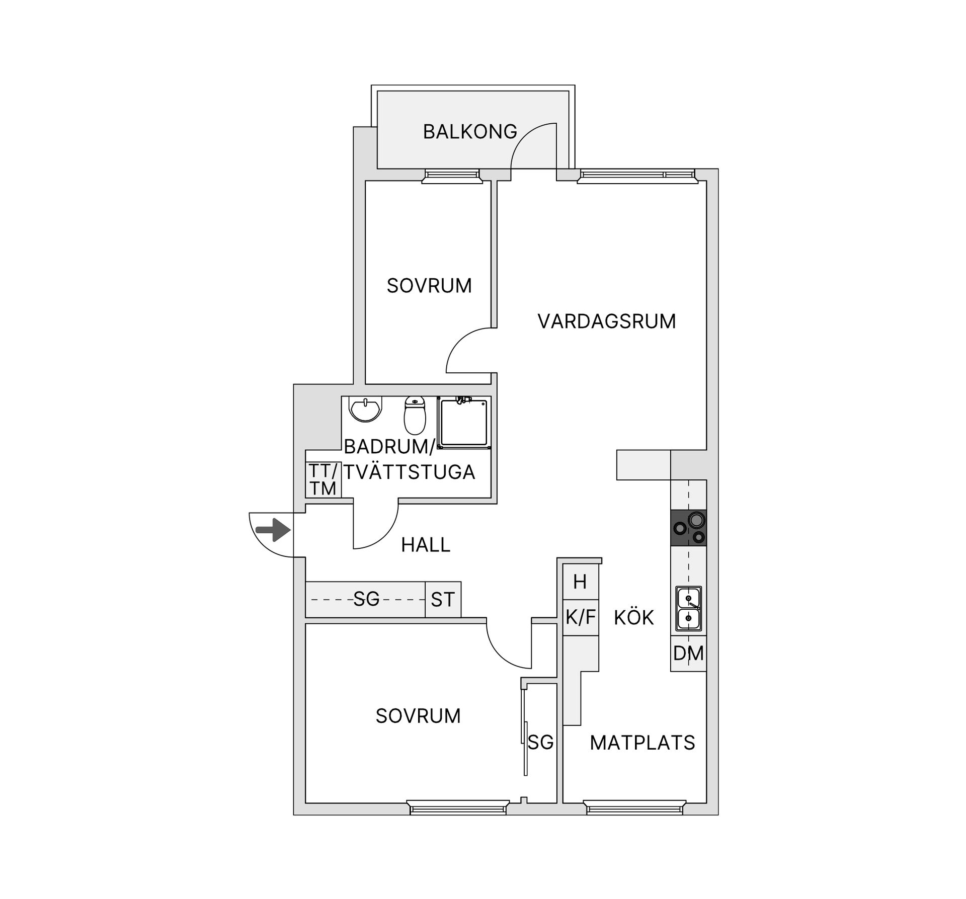 Bostadsrätt, Astris gata 88, Eriksberg, Göteborg