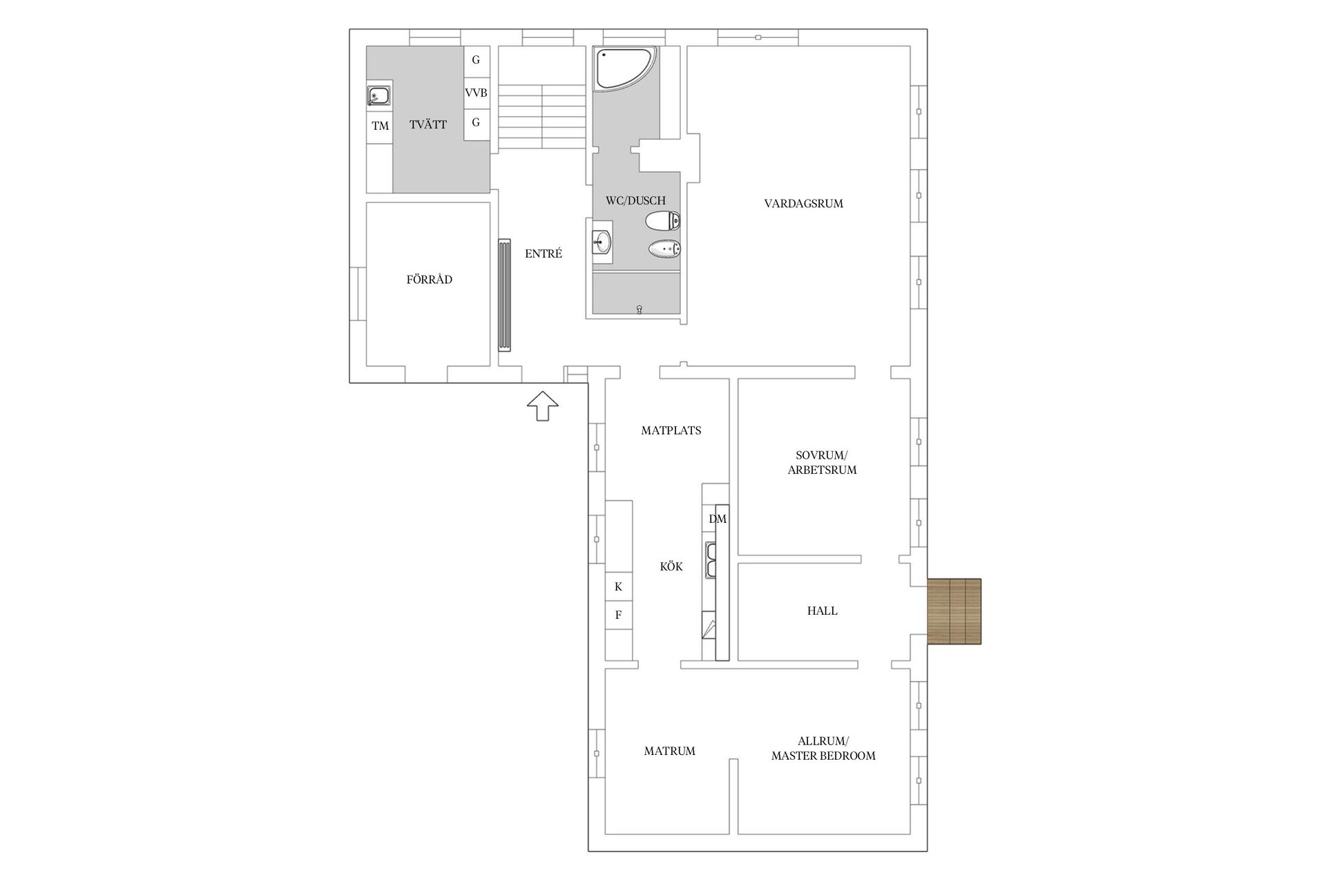 Villa, Landsvägen 2437, Grönby, Trelleborg