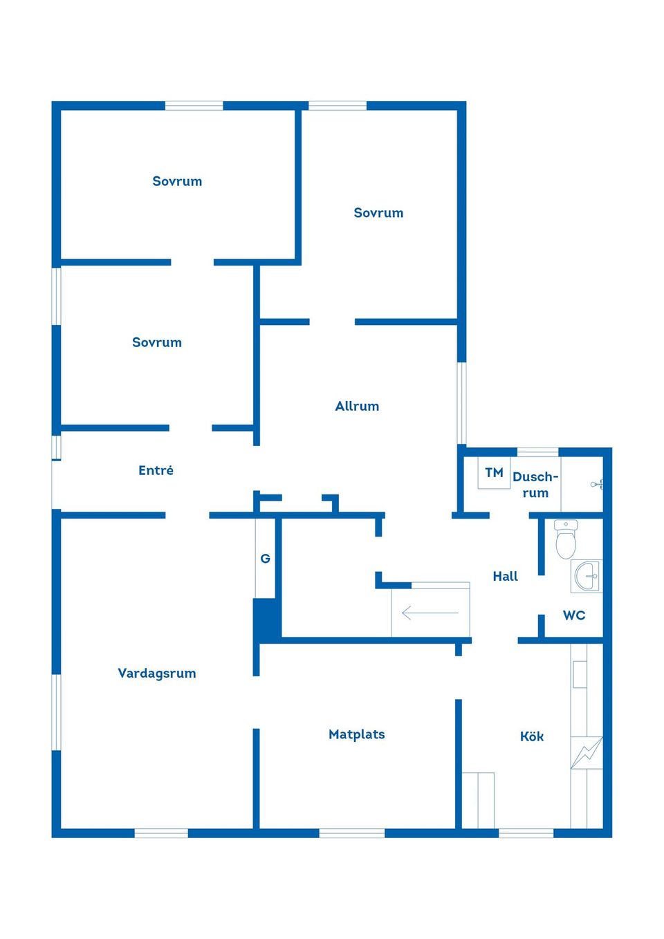 Villa, Byholmsvägen 29, Hammar, Kristianstad