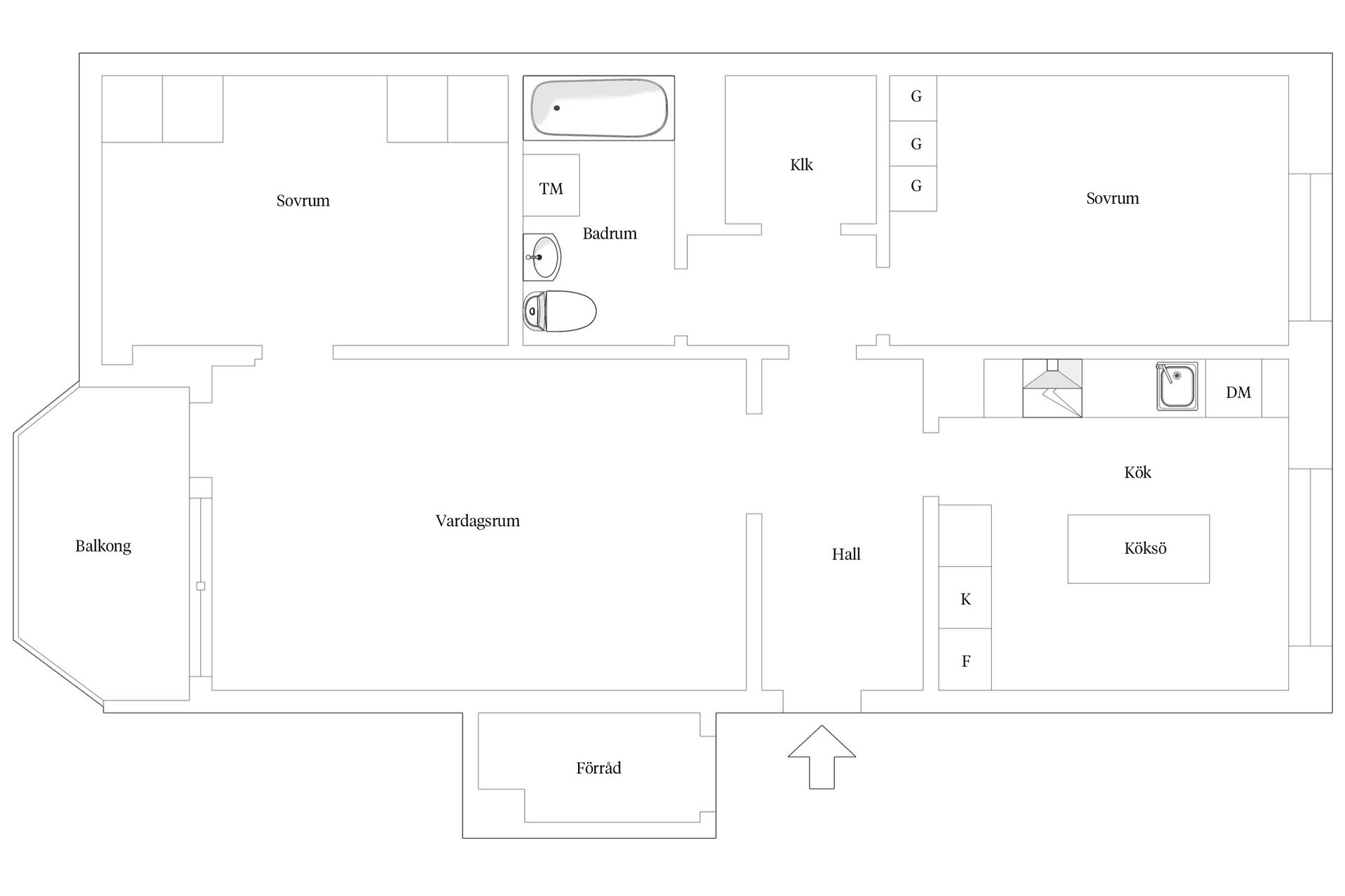 Bostadsrätt, Åsögatan 101, Södermalm Katarina, Stockholm