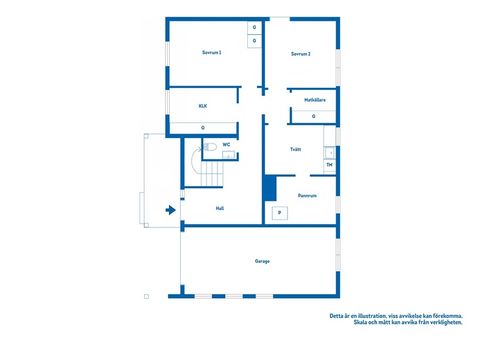 Villa, Skånegatan 19, Valla, Katrineholm