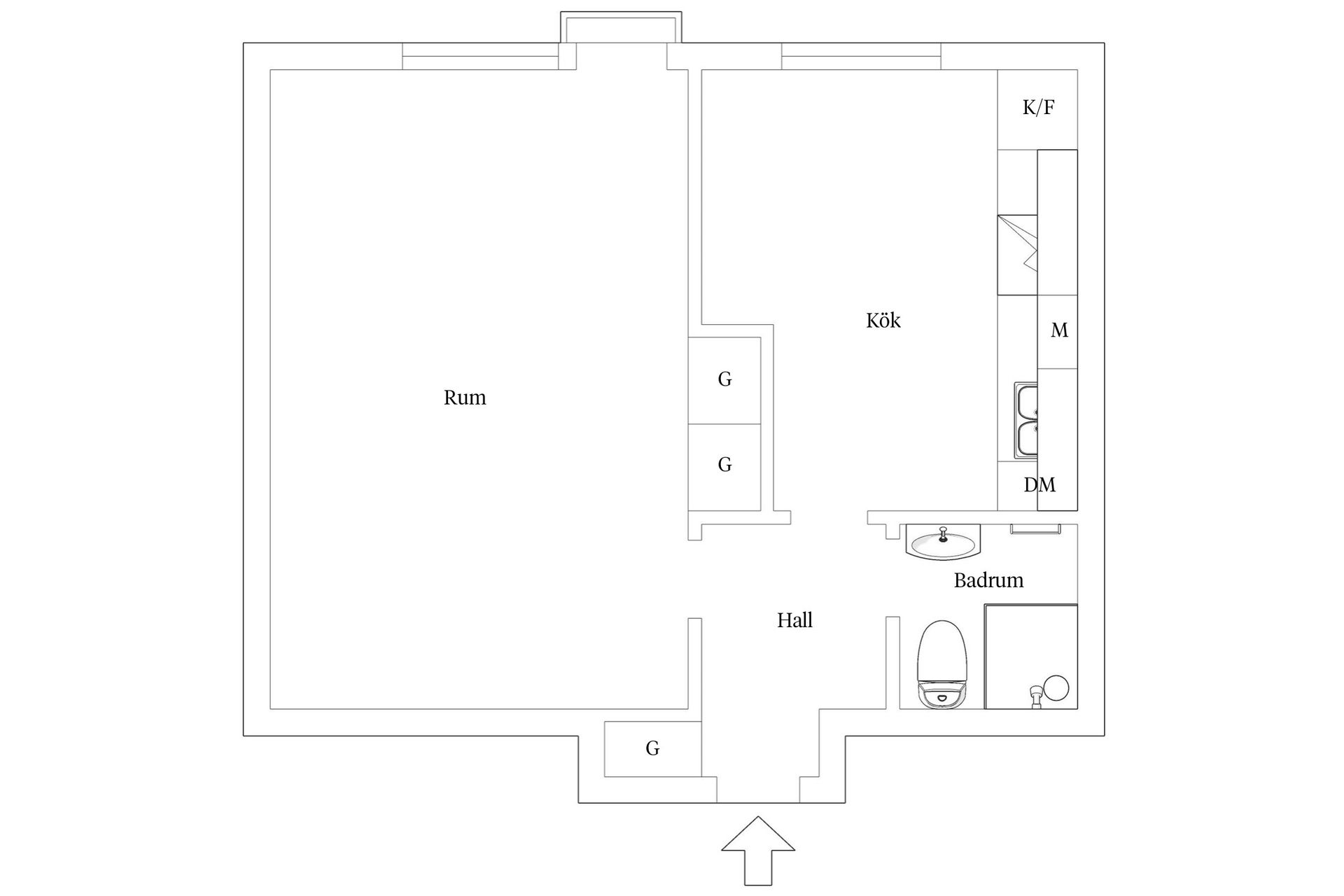 Bostadsrätt, Sandvångsgatan 3B, Limhamn, Malmö