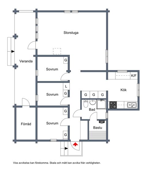 Fritidshus, Hovärken H 11, Härjedalen