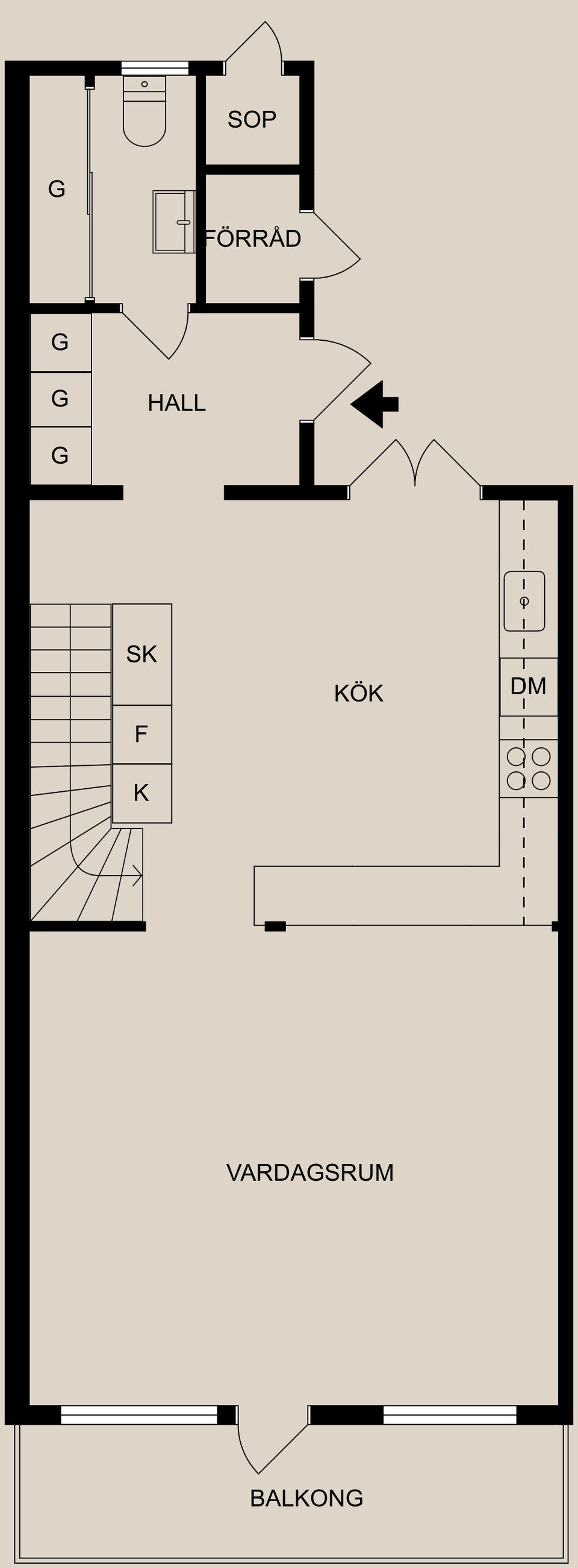 Radhus, Tornvägen 26, Söderköping