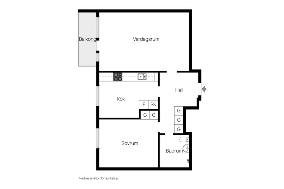 Bostadsrätt, Harmonigatan 11 E, Skönsmon, Sundsvall