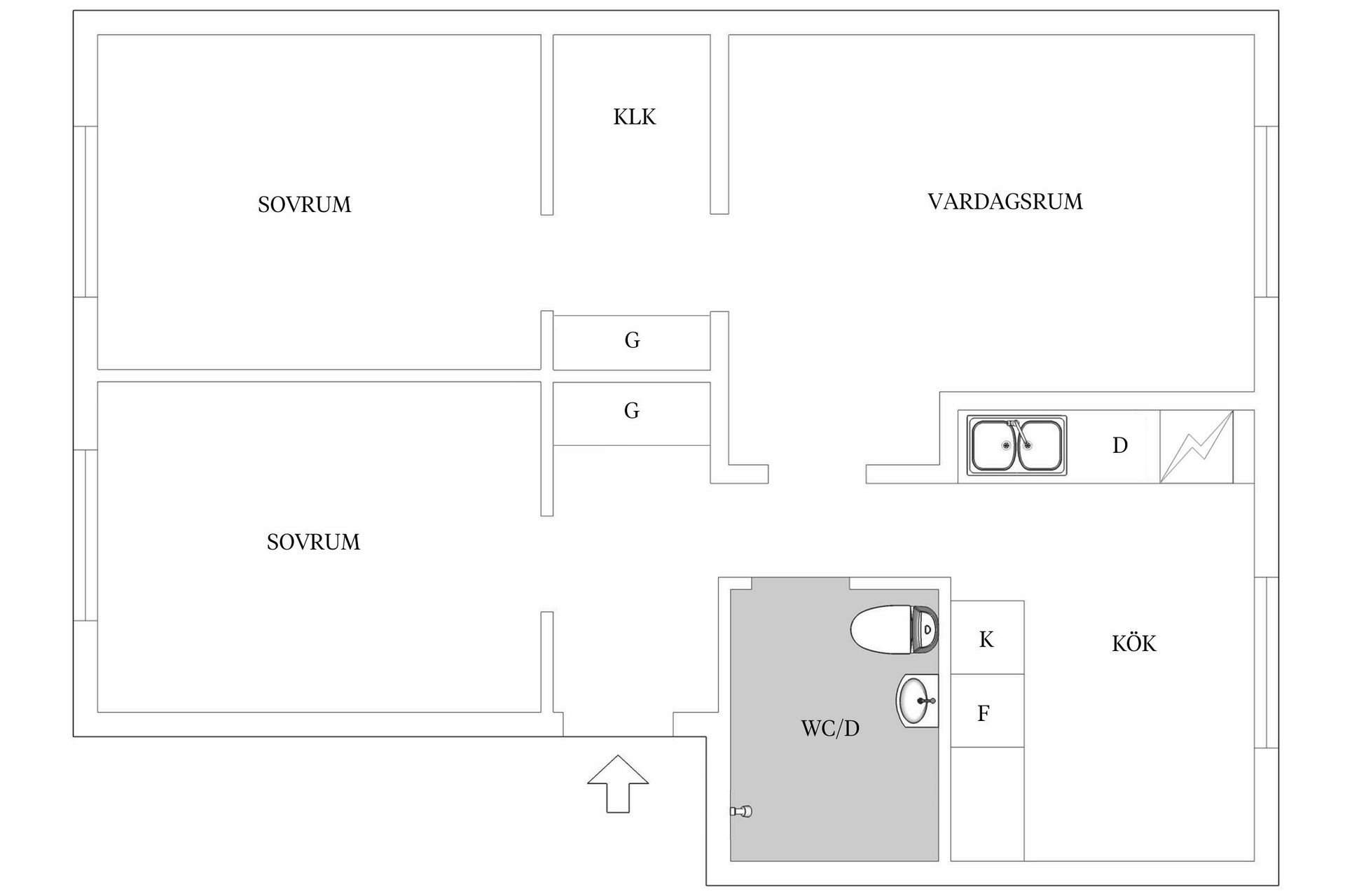 Bostadsrätt, Dalgårdsvägen 6, 2tr, Enskede - Enskededalen, Stockholm