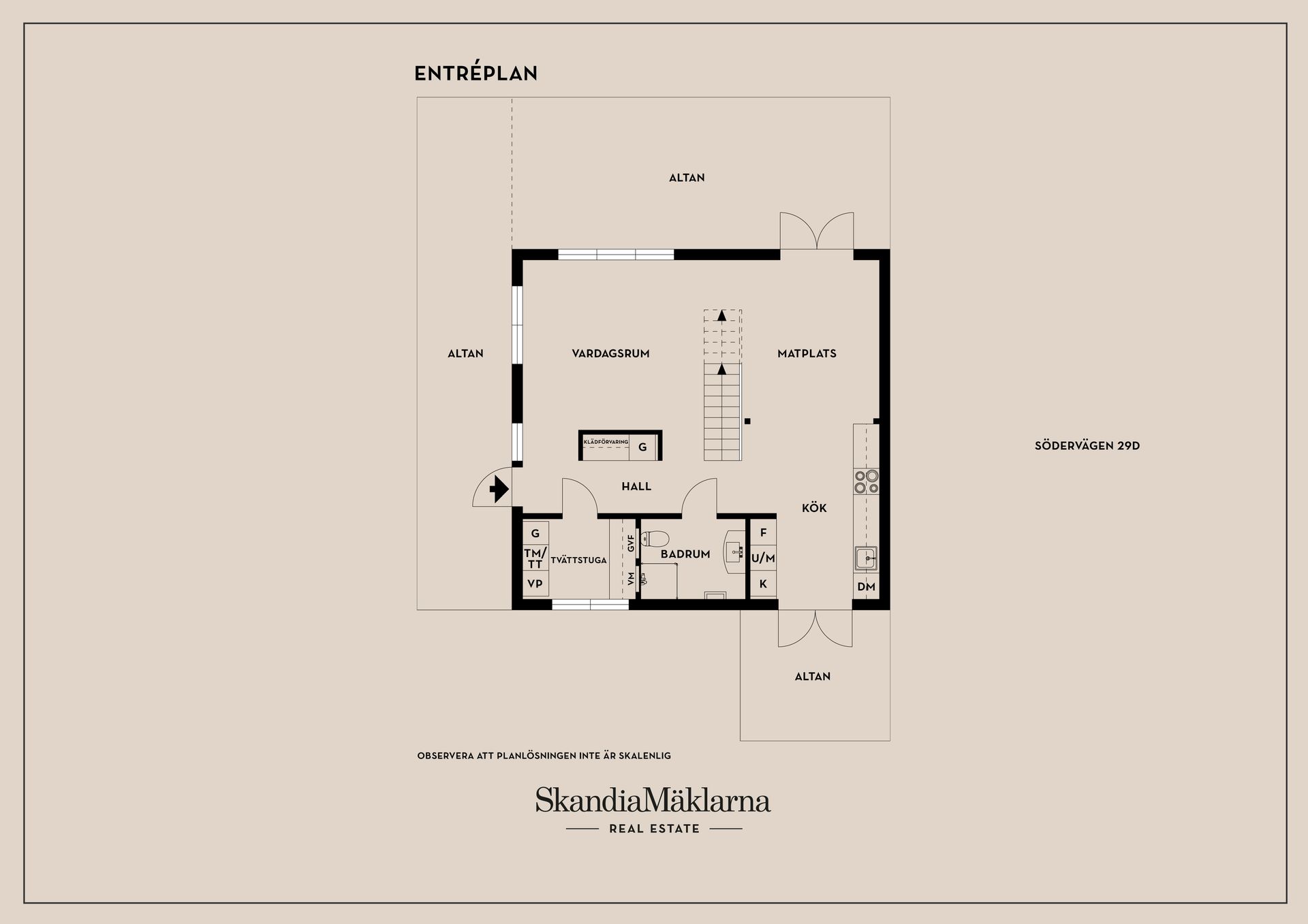 Radhus, Södervägen 29D, Högmora, Huddinge