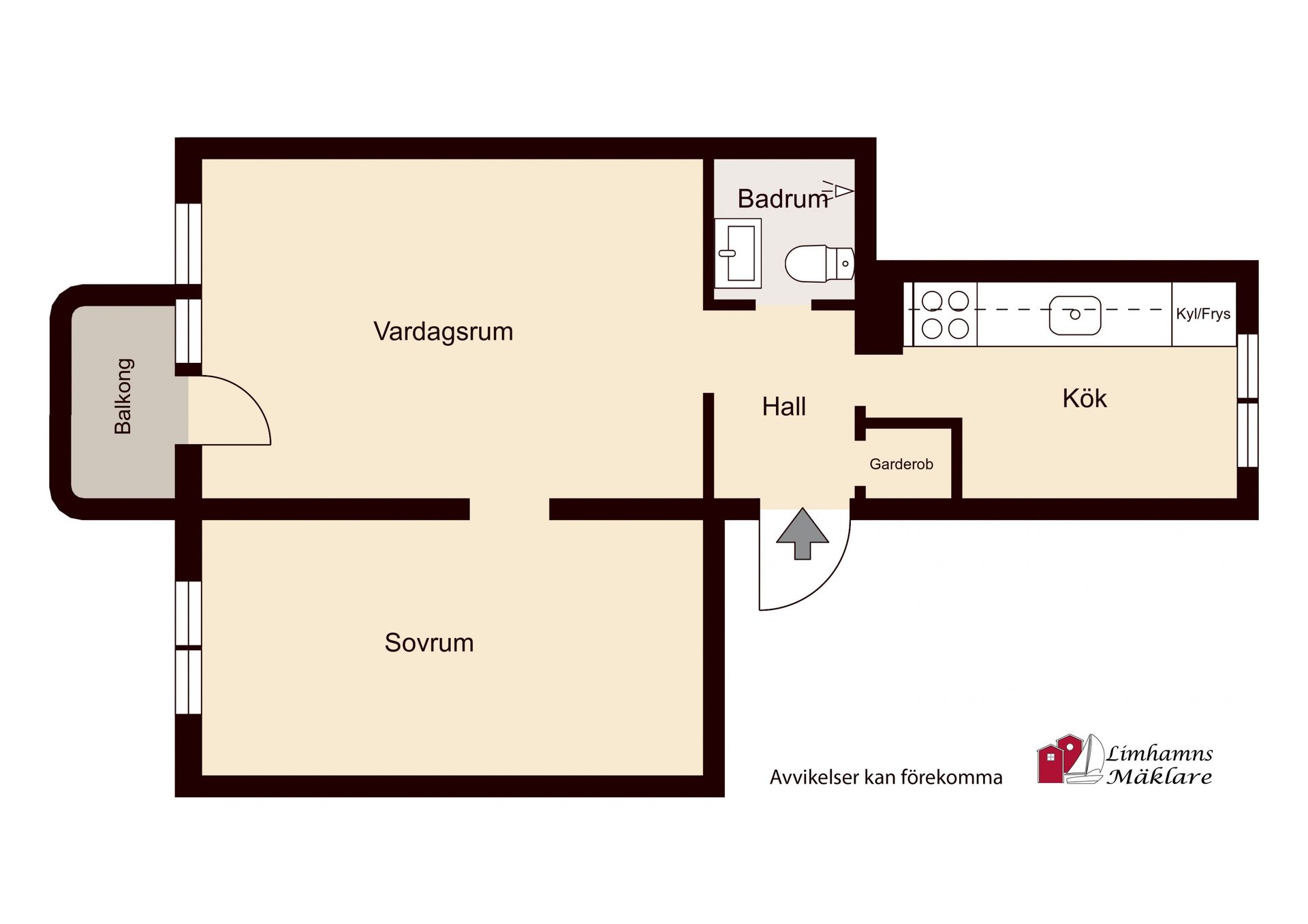 Bostadsrätt, Birger Jarlsgatan 28B, Limhamn, Malmö