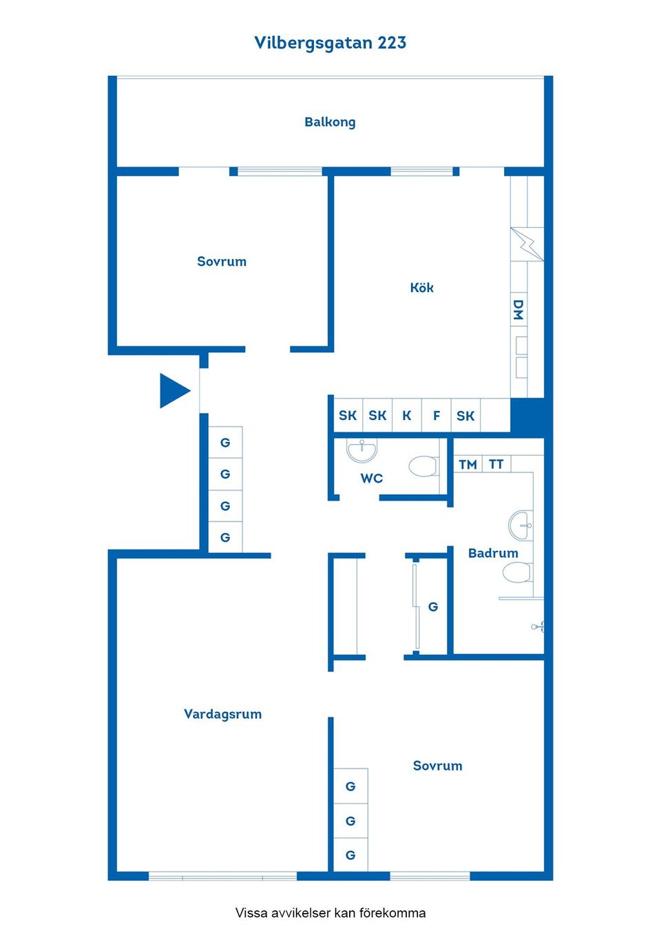 Bostadsrätt, Vilbergsgatan 223, Vilbergen, Norrköping