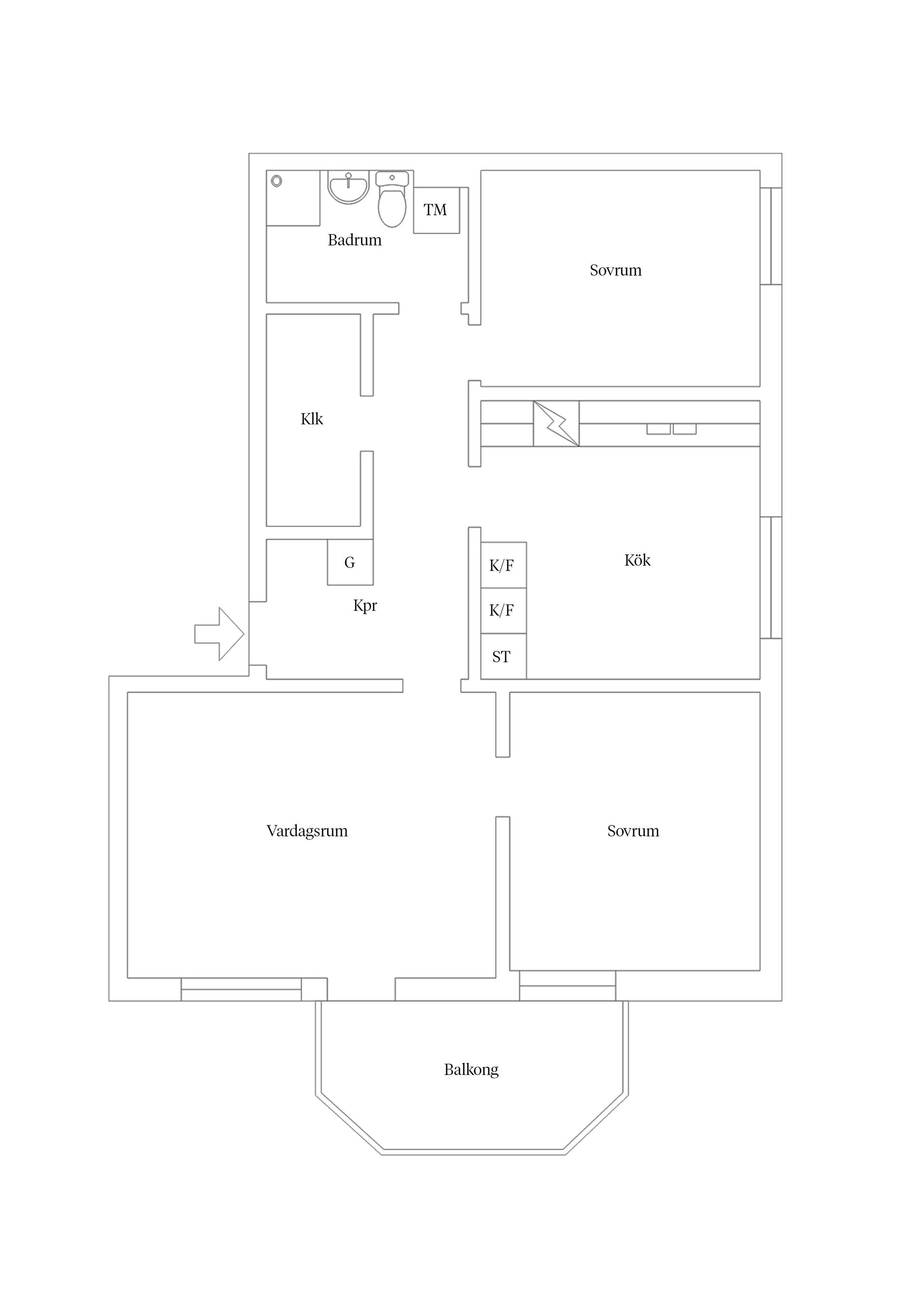 Bostadsrätt, Blekingevägen 13, Sävja, Uppsala