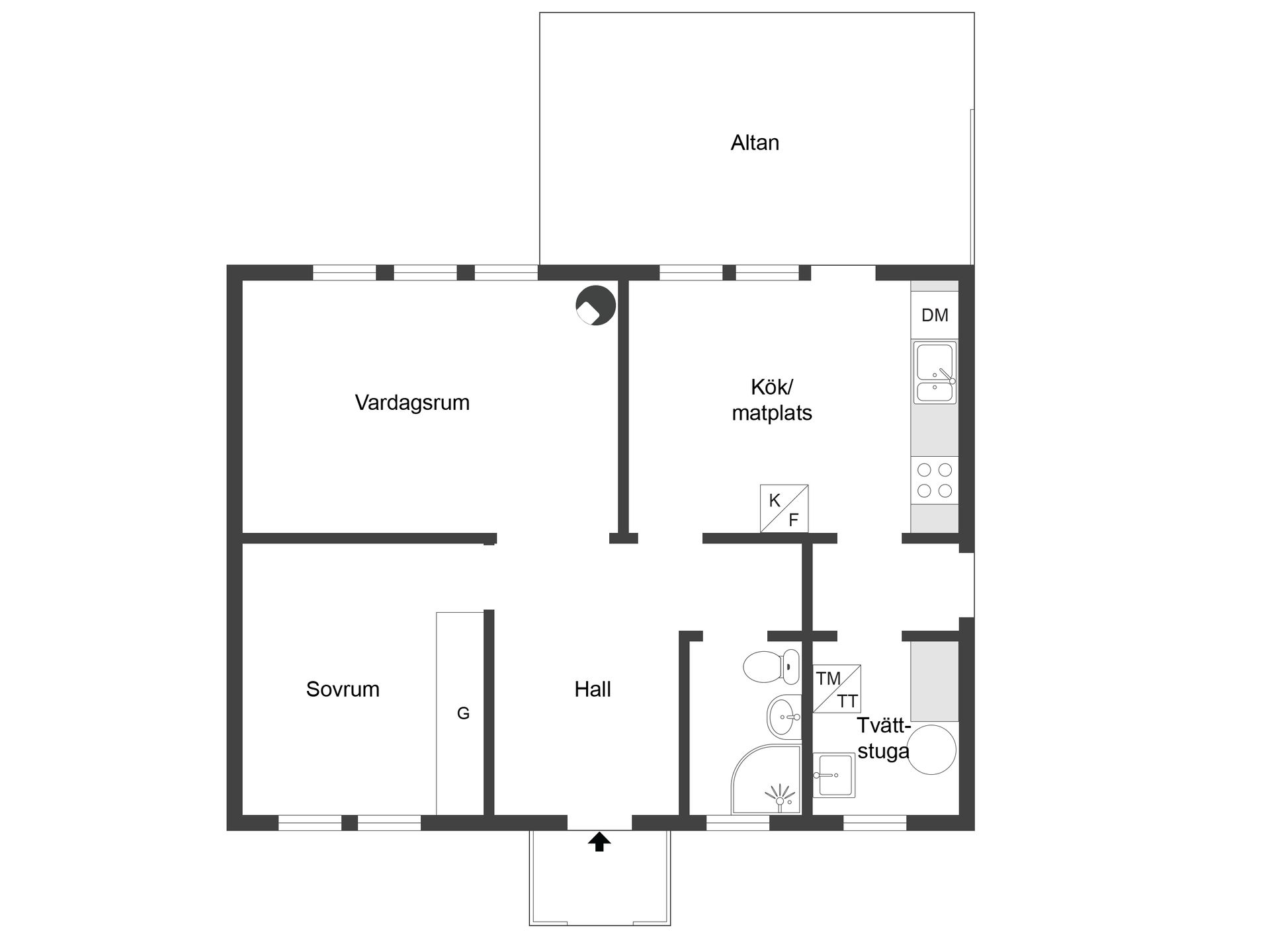 Fritidshus,  Ängtorp, Landet, Valltrand, Vingåker