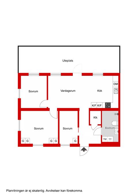 Bostadsrätt, Noras väg 36A, markplan, Norsborg, Botkyrka
