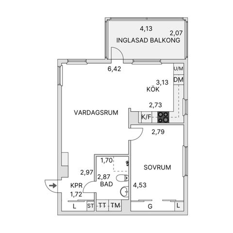 Bostadsrätt, Radiovägen 15, Dalénum, Lidingö